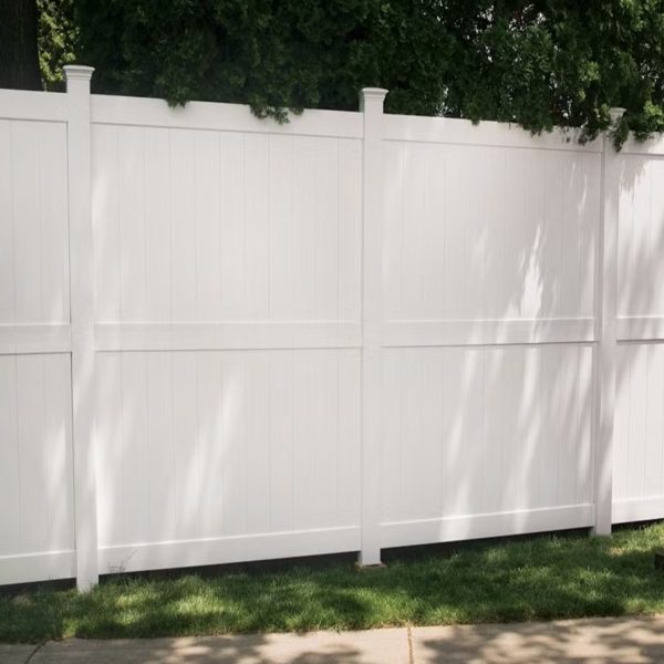 uYard 8'x6' PVC Outdoor Privacy Screen Fence Panels - Image 5